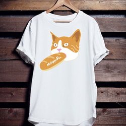 アニマルねこTシャツ「ネコッペパン」 1枚目の画像