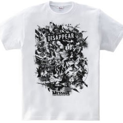 アートTシャツ「DISAPPEAR」 3枚目の画像