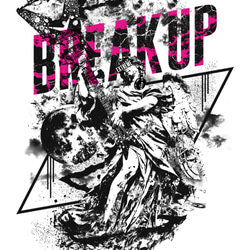 アートTシャツ「BREAK UP GOD」 2枚目の画像