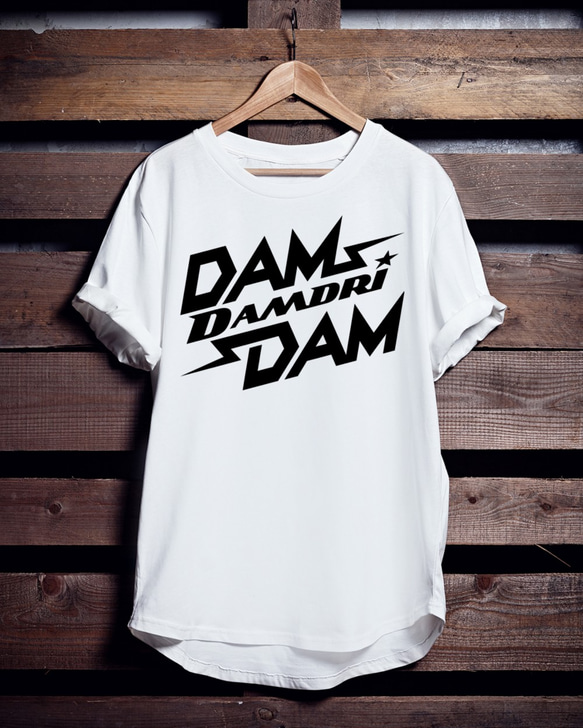 バスケTシャツ「DAM DAM DAMDRI」 1枚目の画像