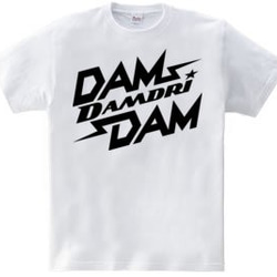 バスケTシャツ「DAM DAM DAMDRI」 3枚目の画像