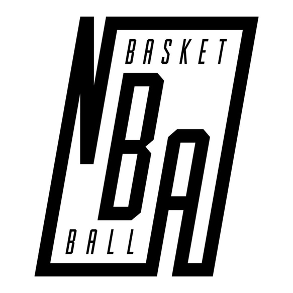 バスケTシャツ「Diagonal Basketball」 2枚目の画像