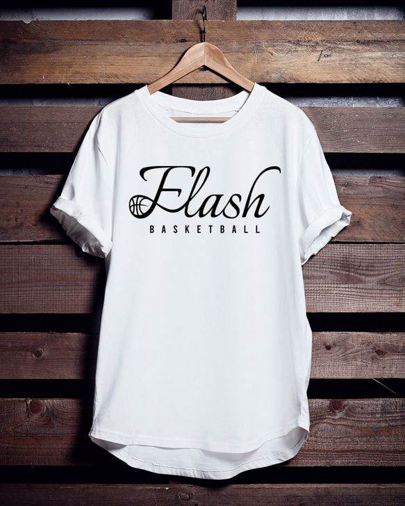 バスケTシャツ「Flash BASKETBALL」 1枚目の画像