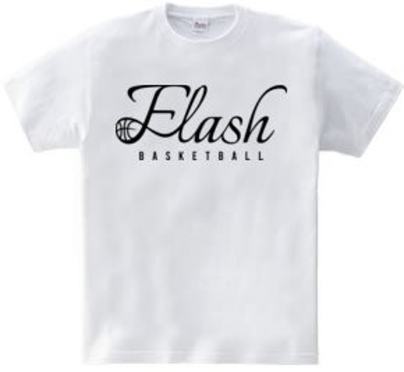 バスケTシャツ「Flash BASKETBALL」 3枚目の画像