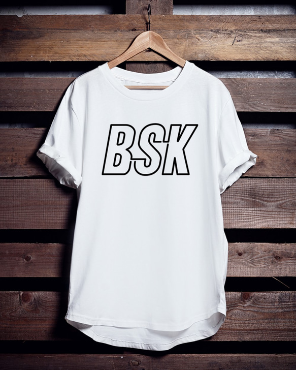 バスケTシャツ「BSK LINE」 1枚目の画像