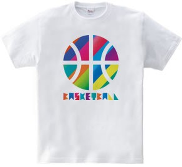 バスケTシャツ「BASKET POP」 3枚目の画像