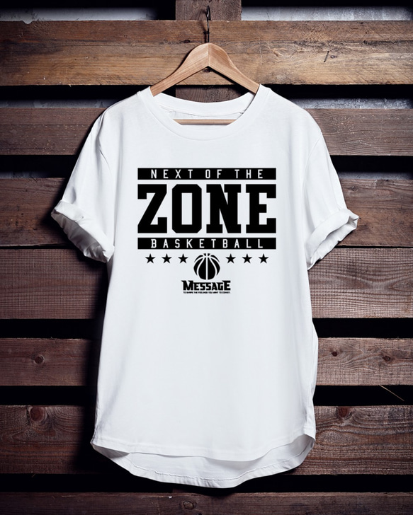バスケTシャツ「NEXT ZONE」 1枚目の画像