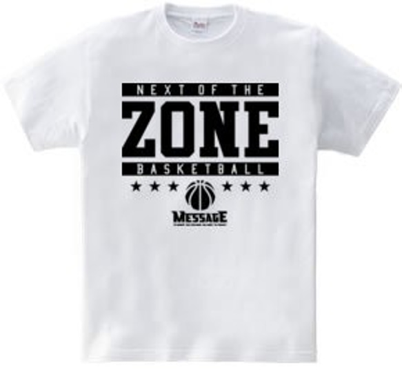 バスケTシャツ「NEXT ZONE」 3枚目の画像
