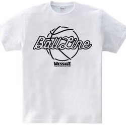 バスケTシャツ「BallLine」 3枚目の画像