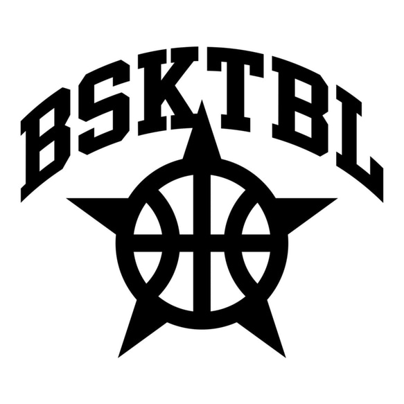 バスケTシャツ「BSKTBL」 2枚目の画像