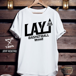 バスケTシャツ「LAYUP BASKETBALL」 1枚目の画像