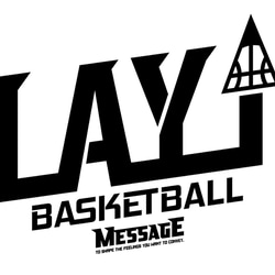 バスケTシャツ「LAYUP BASKETBALL」 2枚目の画像