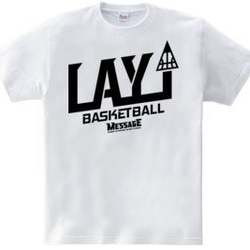バスケTシャツ「LAYUP BASKETBALL」 3枚目の画像