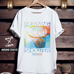 バスケTシャツ「MORNING SHOOTER」 1枚目の画像