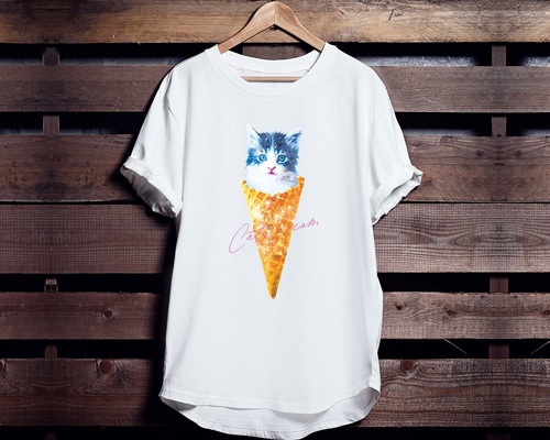 SAMSOE & SAMSOE アイスクリームTシャツ SAMSOE & SAMSOE アイスクリームTシャツ