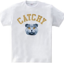 カレッジねこTシャツ「CATCHY CATS」 3枚目の画像