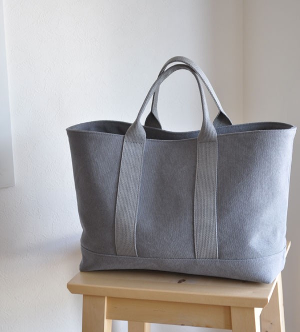 キャンバスシンプルトート　手持ち用　グレー （ 限定生地 ） 11,559円
