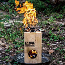ウッドキャンドル ENZINE|スウェディッシュ スエーデン トーチ ロケットストーブ 薪 焚き火 キャンプ アウトドア 7枚目の画像