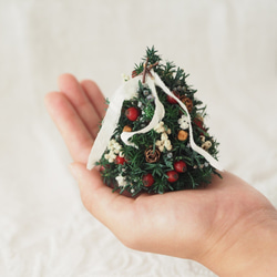 〈再販〉小さな小さなクリスマスツリー　＝PINK＝ 4枚目の画像
