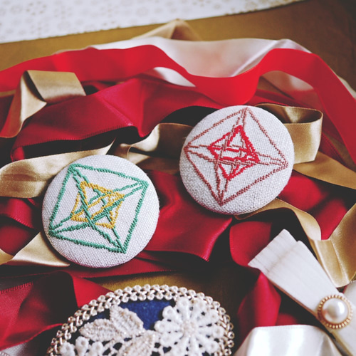 Xmas himmeli 赤 //クリスマスヒンメリ