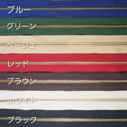 カラーオーダー　選べる革のラウンドファスナーミニ財布 8枚目の画像