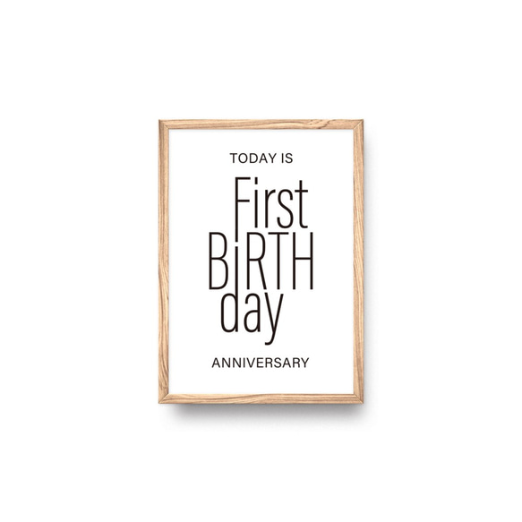 月齢カード［TYPE02］ | 出産・出産祝い・出産準備・誕生日・日本製 1枚目の画像