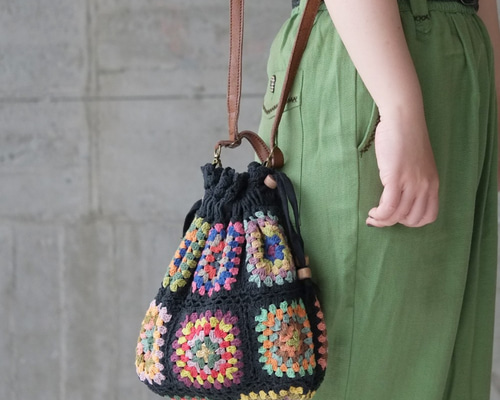 pjcクロッチ君キューブ巾着バッグ ハンドメイド(1点物) - メルカリ