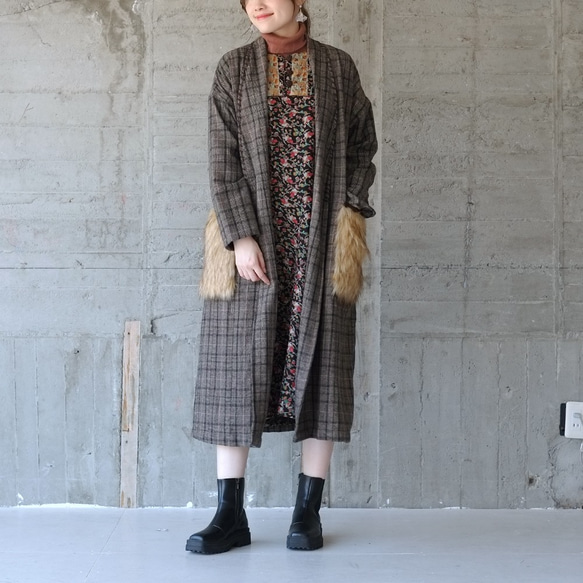 歐式複古風♡復古民俗連衣裙(21w-22)古色古香紅 第7張的照片