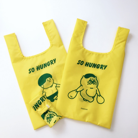 環境保護コンビネーション（外食ショッピングバッグ+飲料バッグ）両面印刷/傑太五郎 4枚目の画像
