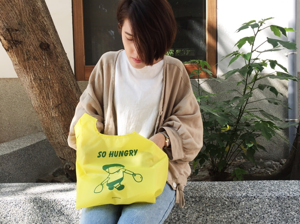環保組合 (外食購物袋+飲料袋) 雙面印刷 / 介太五郎 第6張的照片