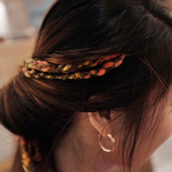 Gypsy hair headpiece bohemian reggae style 吉普賽 民族頭飾 festival 第1張的照片