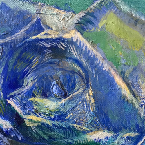 油絵！世界に1枚 油絵！世界に1枚 油絵 Vintage 80s 油絵 Vintage 80s