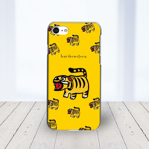 iPhone14 他 Android ほぼ全機種対応 スマホケース ☆張子の虎柄