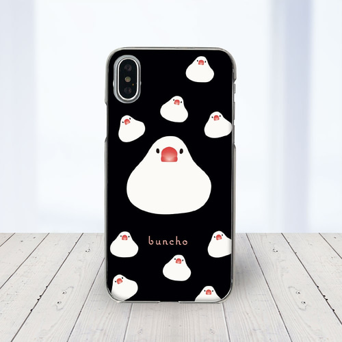 ☆Xperia 他 Android ほぼ全機種対応 スマホケース ☆白文鳥