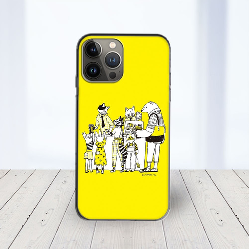 iPhone14 他 Android ほぼ全機種対応 スマホケース ☆ イラスト