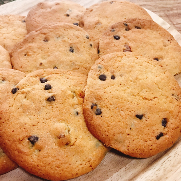 【2種10枚セット】アメリカンチョコチップクッキー・ココナッツクッキー！個包装してお届け♪プレゼントやギフトに！焼き菓子 2枚目の画像