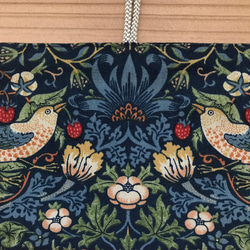 Goshuin Book Case / Goshuin Book Case Navy Linen William Morris“ 第3張的照片