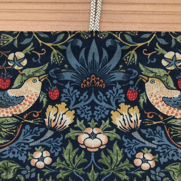 Goshuin Book Case / Goshuin Book Case Navy Linen William Morris“ 第3張的照片