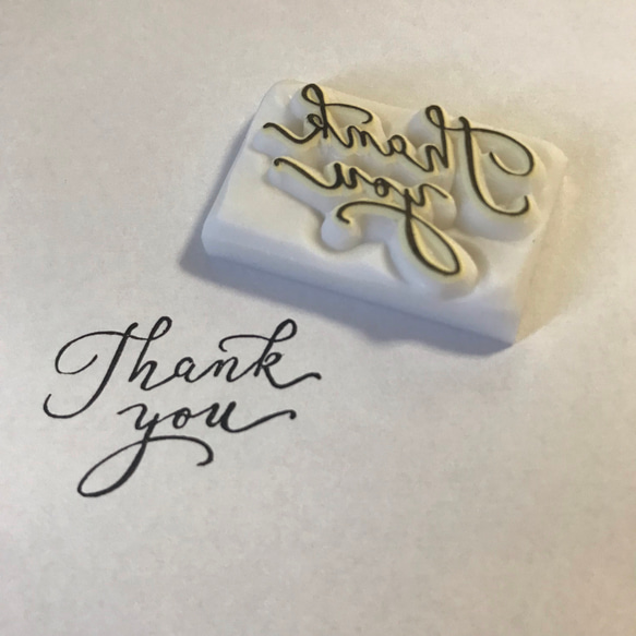 Thank you 消しゴムはんこ はんこ・スタンプ ぱんぷきん 通販 7383285