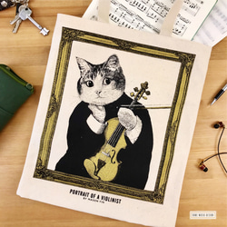 【古典音樂貓帆布袋】小提琴 | 古典音樂 | Music Gift | 音樂禮品 第1張的照片