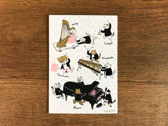 【音樂貓明信片】四季-春 | 古典音樂 | Music Gift | 音樂禮品 第5張的照片