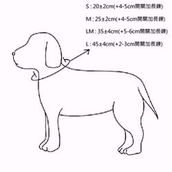 寵物項鍊C00090-M 第5張的照片