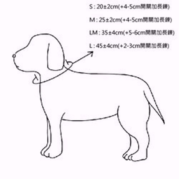 寵物項鍊C00091-M 第7張的照片