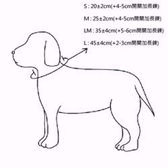 寵物項鍊C00094-M 第5張的照片