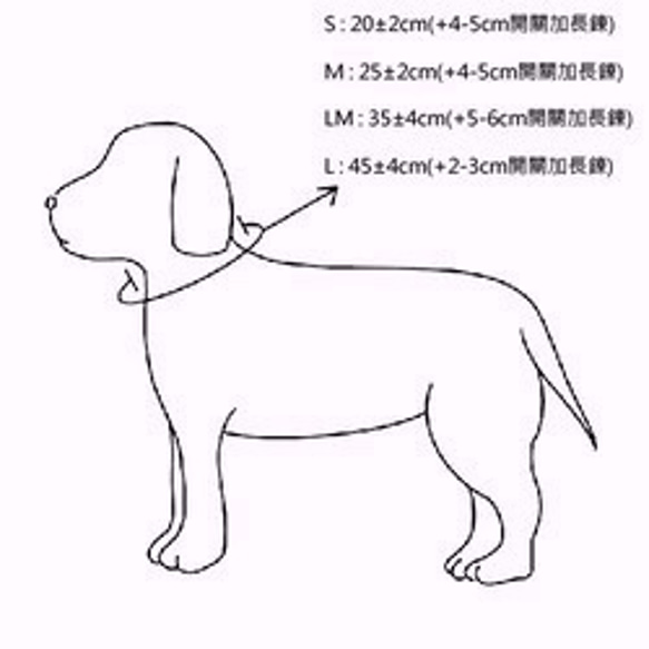 寵物項鍊C00096-S 第6張的照片