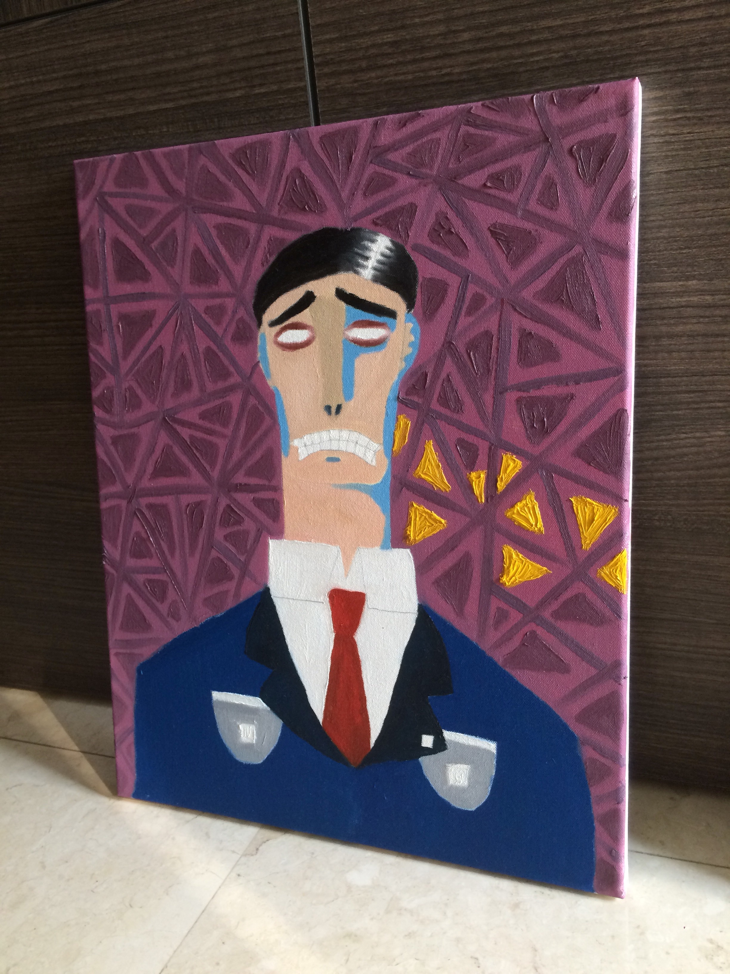 油絵 油彩 油彩画 絵 絵画【あじさい寺】