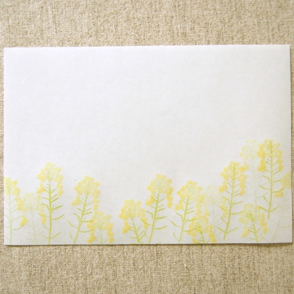 菜の花のはんこ 3枚目の画像