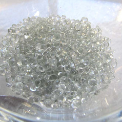 ＊お得な40g入り＊ ガラスカレット クリア ガラス粒 レジン封入 ネイルなどにどうぞ SEED007 3枚目の画像