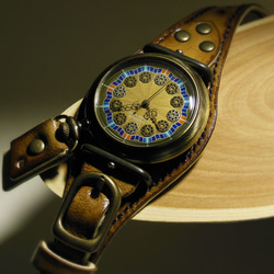 腕時計「ローズ・ド・サハラ」TYPE-09 / METALLIC OCHER 3枚目の画像