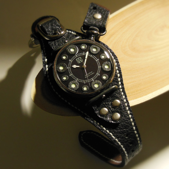 腕時計「Blackies」TYPE-01 / PIANO BLACK SP 1枚目の画像